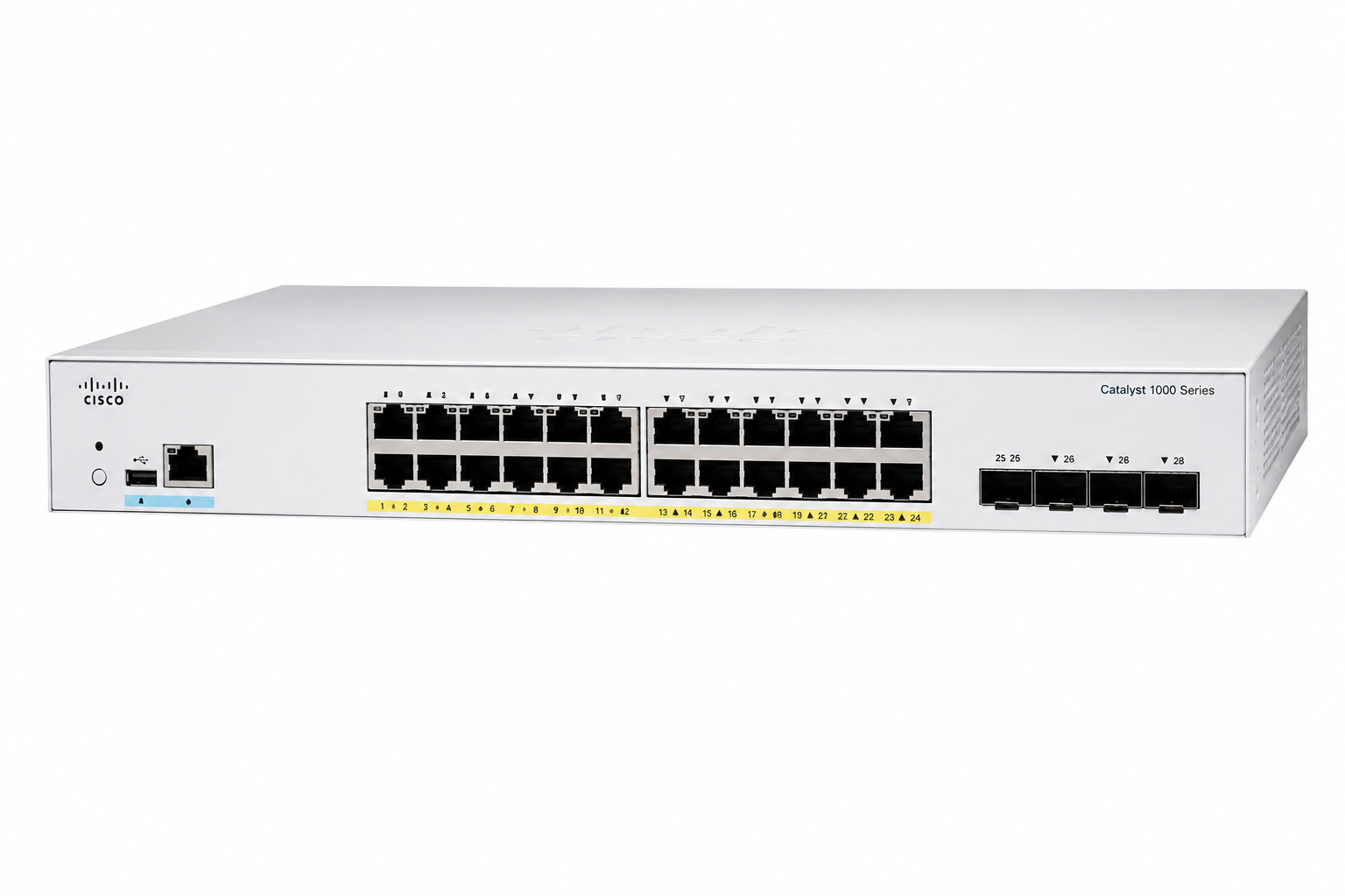 سوئیچ شبکه Cisco Catalyst C1000 - 24P - 4G - L POE