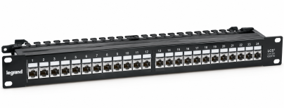 پچ پنل لگراند 24 پورت Cat6A UTP مدل 033770